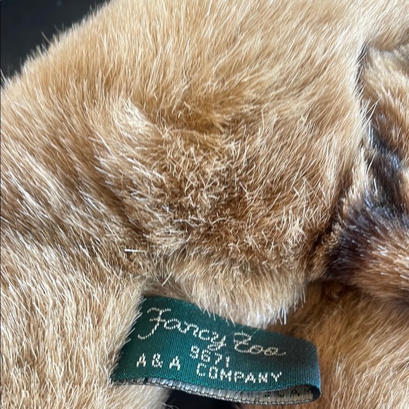 Brown Plush Raccoon beanbag like new - Picture 3 of 5